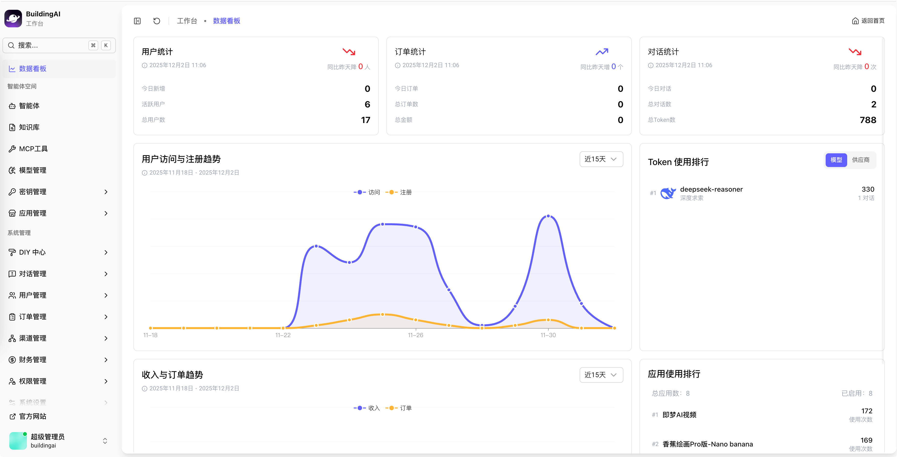 BuildingAI 部署服务